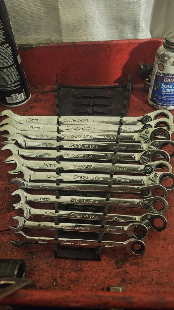 SNAP ON RATCHET WRENCH SET
