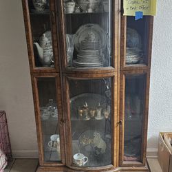 China Ware Set and Cabinet Thank you