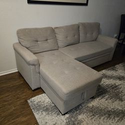 Grey Sectional Sofa With Storage
