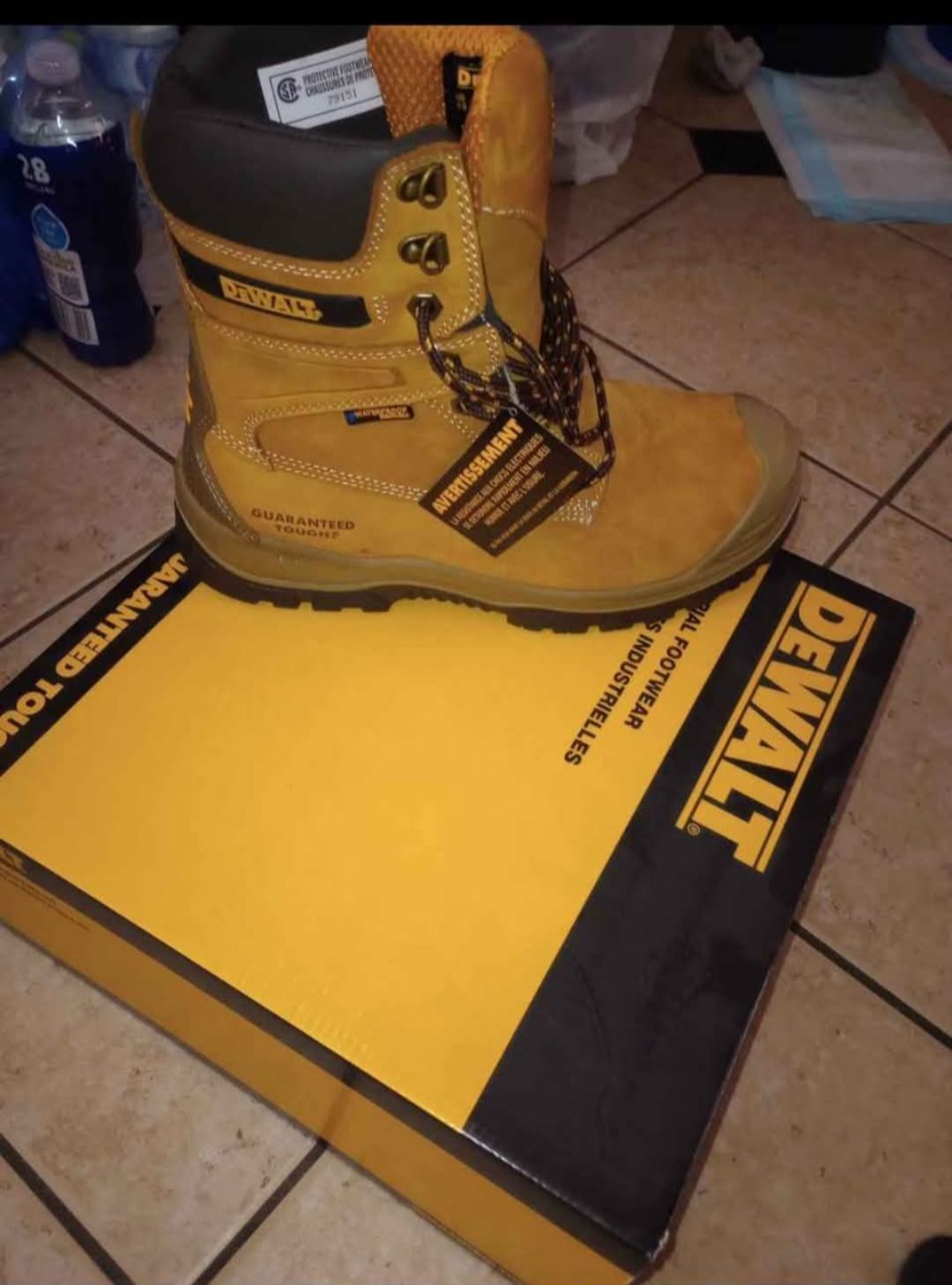 DeWalt steel toe work boots new different sizes