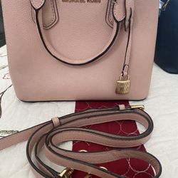 Michael Kors  Leather Messenger Bag 