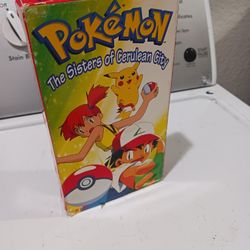Pokémon VHS movie collectible.