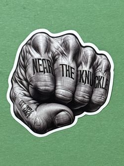 Vinyl Sticker, Near The Knuckle