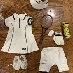 American girl, doll tennis outfit