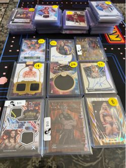 WWE Wrestling Card Lot