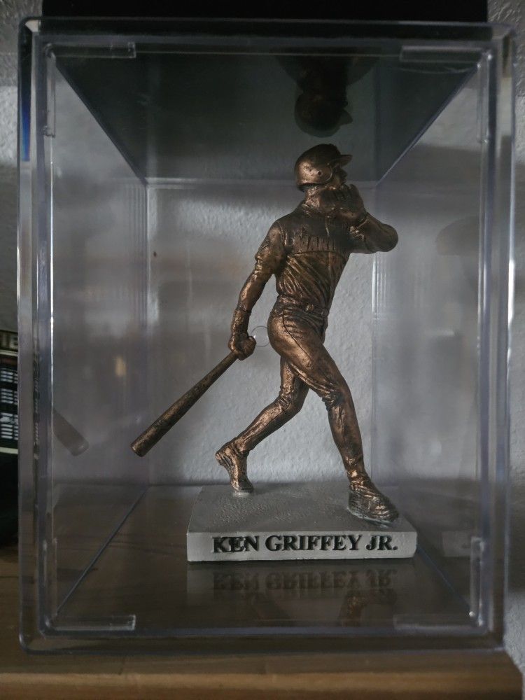 Ken Griffey Jr Bobbleheads and Bronze Statue