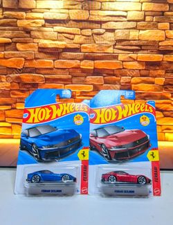 Hot Wheels
Hot Wheels FERRARI 12Cilindri red and blue both $10