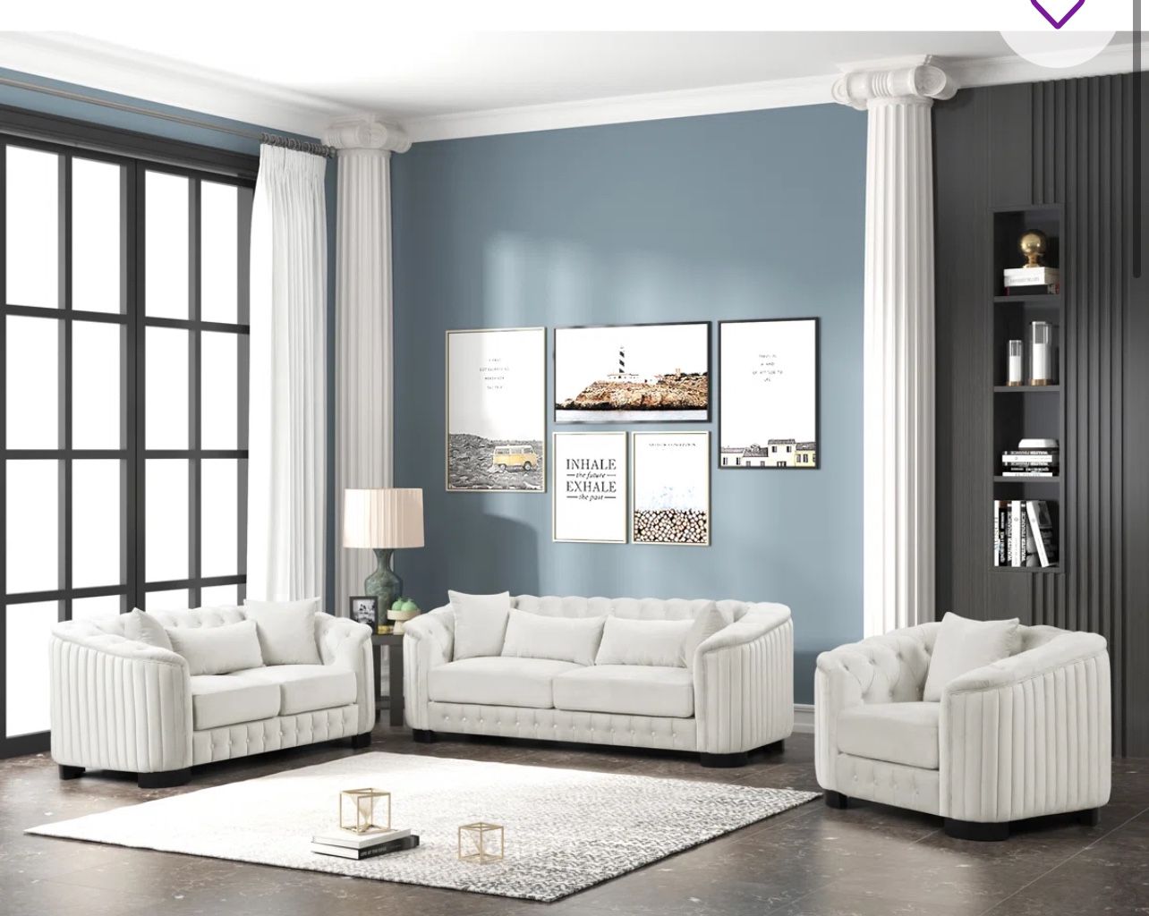 3 Piece Sofa Set Brand New 