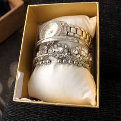 Watch And Bracelet Set