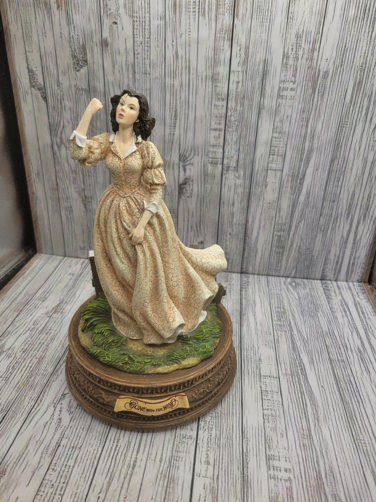 SAN FRANCISCO MUSIC BOX GONE WITH THE WIND SCARLETT O'HARA "GOD IS MY WITNESS"