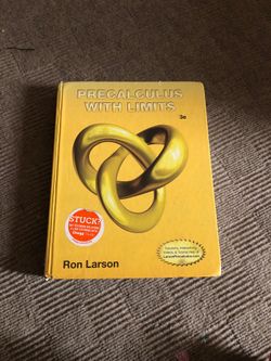 Precalculus with limits 3e