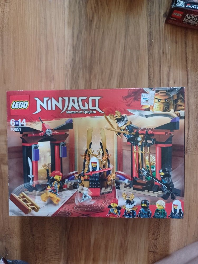 New Lego Ninjago "Masters Of Spinjitsu"