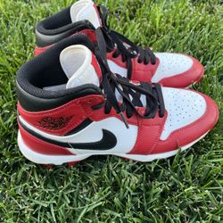 Jordan 1 Mid Baseball Cleats 