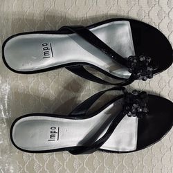 Brand New Black 7 1/2 SZ Dressy Summer Sandle $6:50