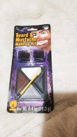 Beard and mustache makeup kit