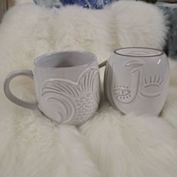 Starbucks White Mug 2013 Anniversary, Winking Mermaid Siren, 3D Relief  Design Set 2 for Sale in Long Beach, CA - OfferUp