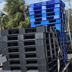 Plastic Pallets 46x39 Delivery Available
