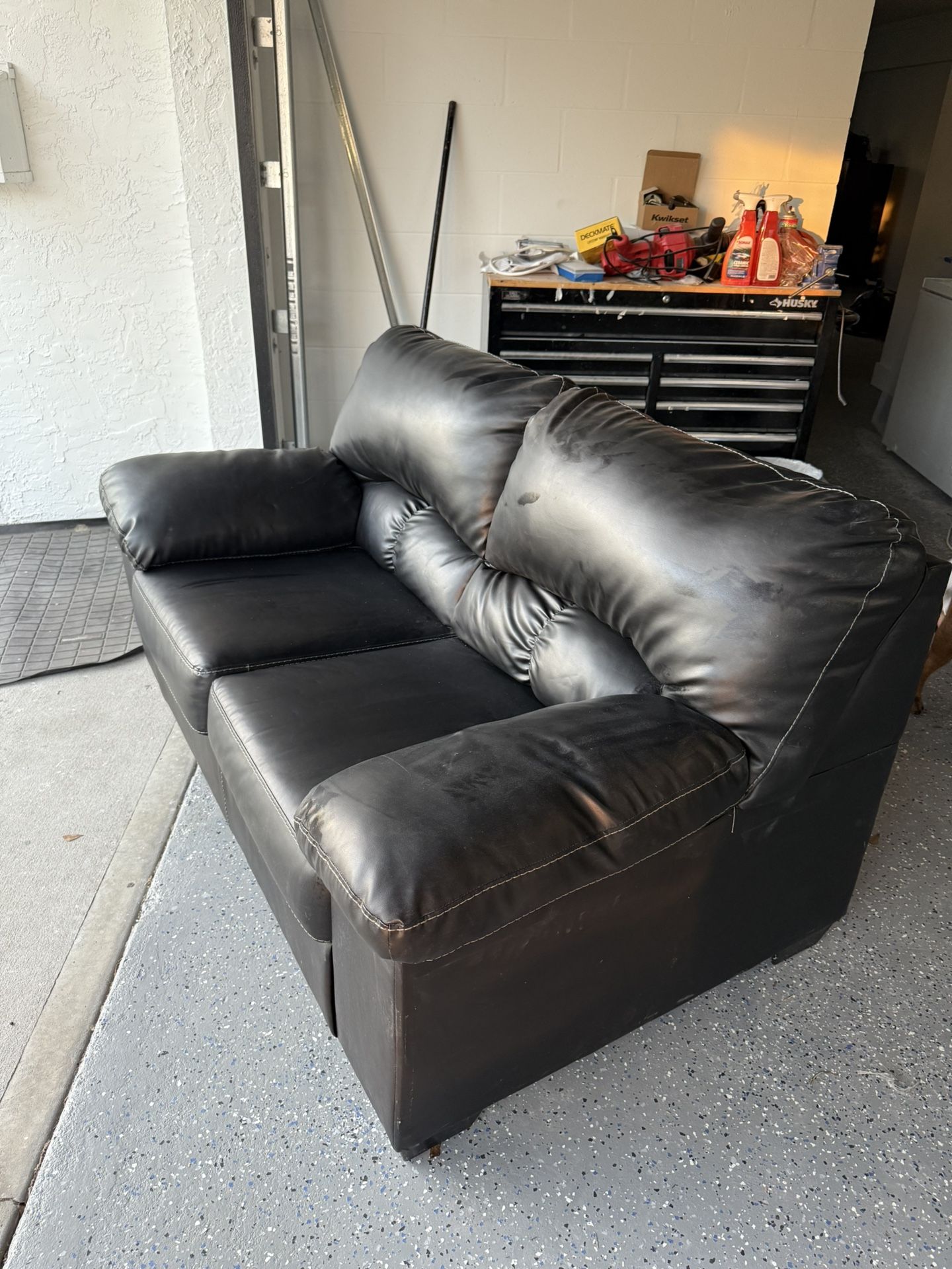 2 Couch Set Black