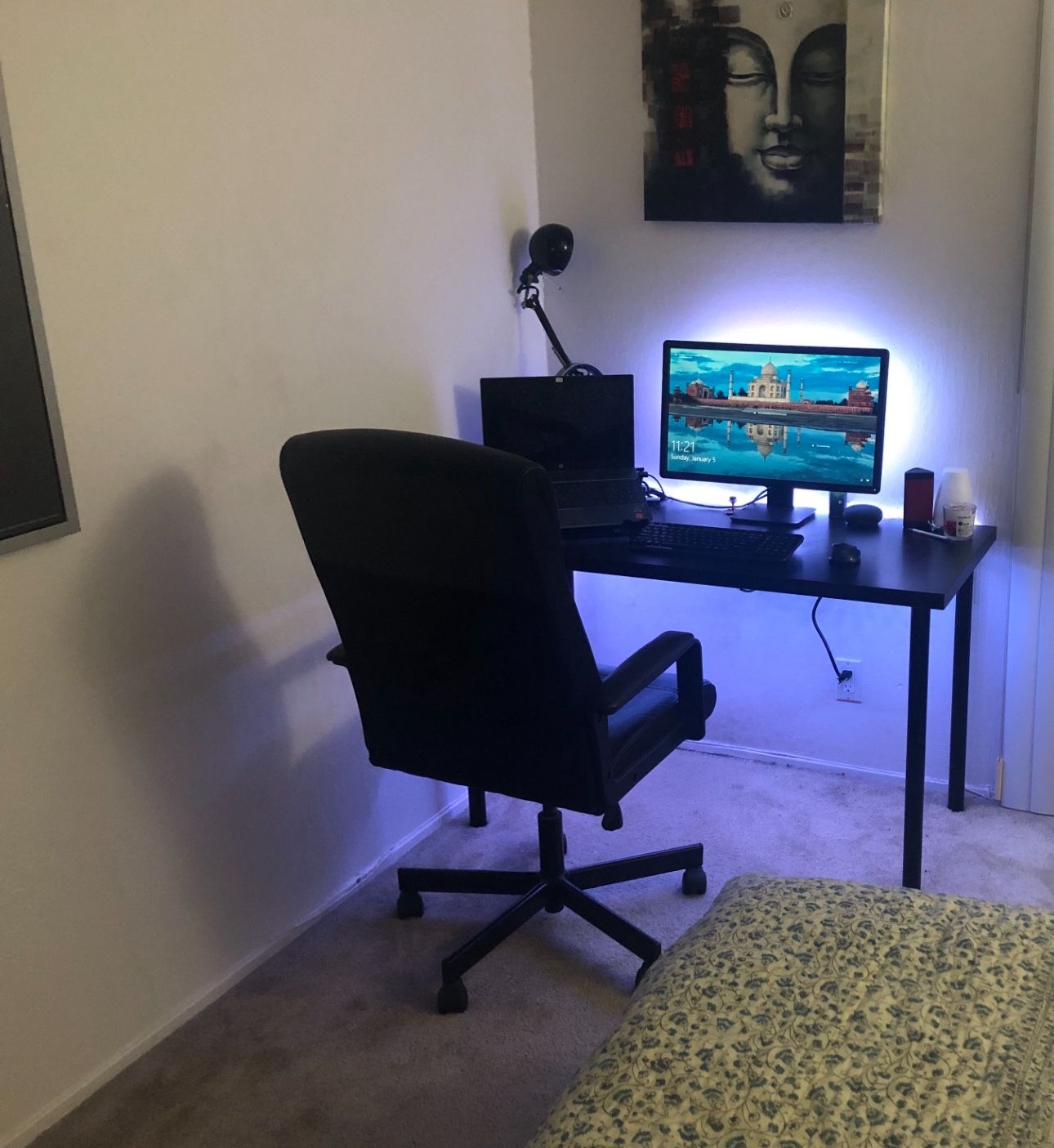 ikea desk and chair