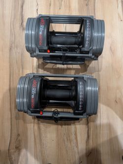 Powerblock Adjustable dumbbells with all expansion 90lb each