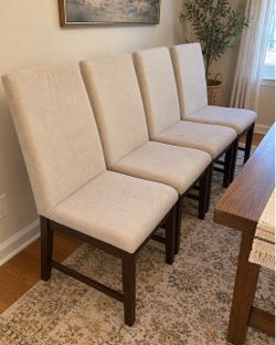 4 dining chairs