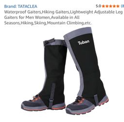 Gaiters waterproof hiking skiing