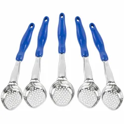 New Vollrath 2 oz Blue Perforated Spoodles Lot of 5 - $30 Each Lot