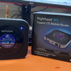 Nighthawk M1 4G LTE Mobile Router MR1100 Unlock