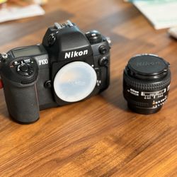 Nikon F100 With AF 28mm 2.8 D Lens