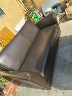 Brown sofa (see pics)