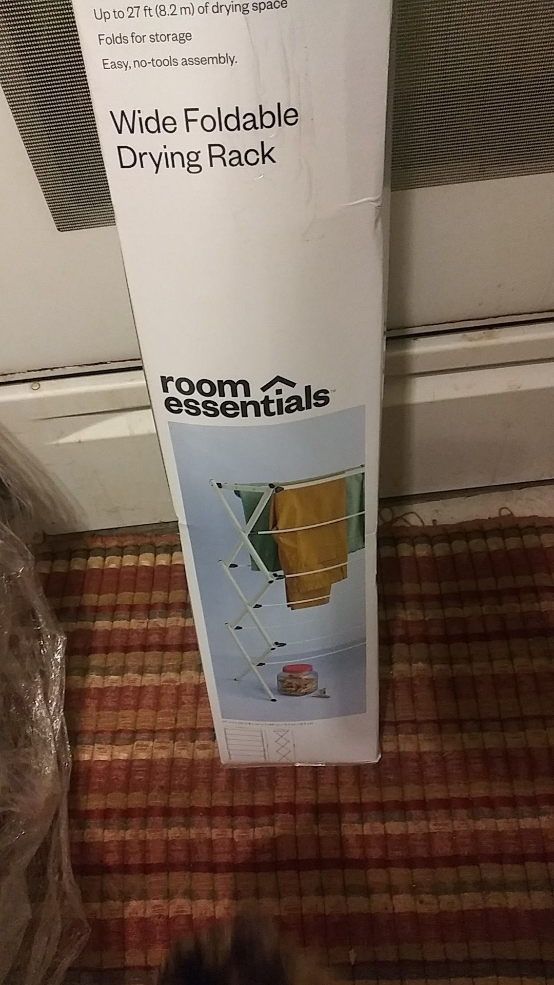 Foldable drying rak