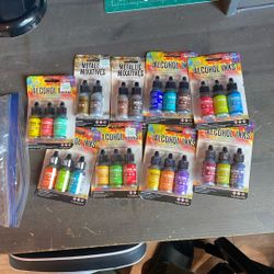 Alcohol Ink Paints 