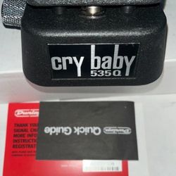Dunlop Crybaby 535Q Wah Electric Guitar Pedal New