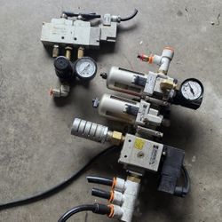 SMC Filter Reductor and other elements for air preparation, compressor