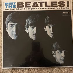 Sealed Meet The Beatles Album W/original Sam Goody Sticker