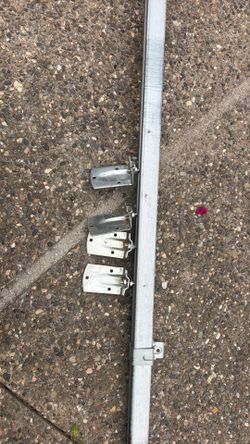 Heavy duty galvanized Barn door track