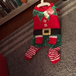 Pet Dog Christmas Outfit