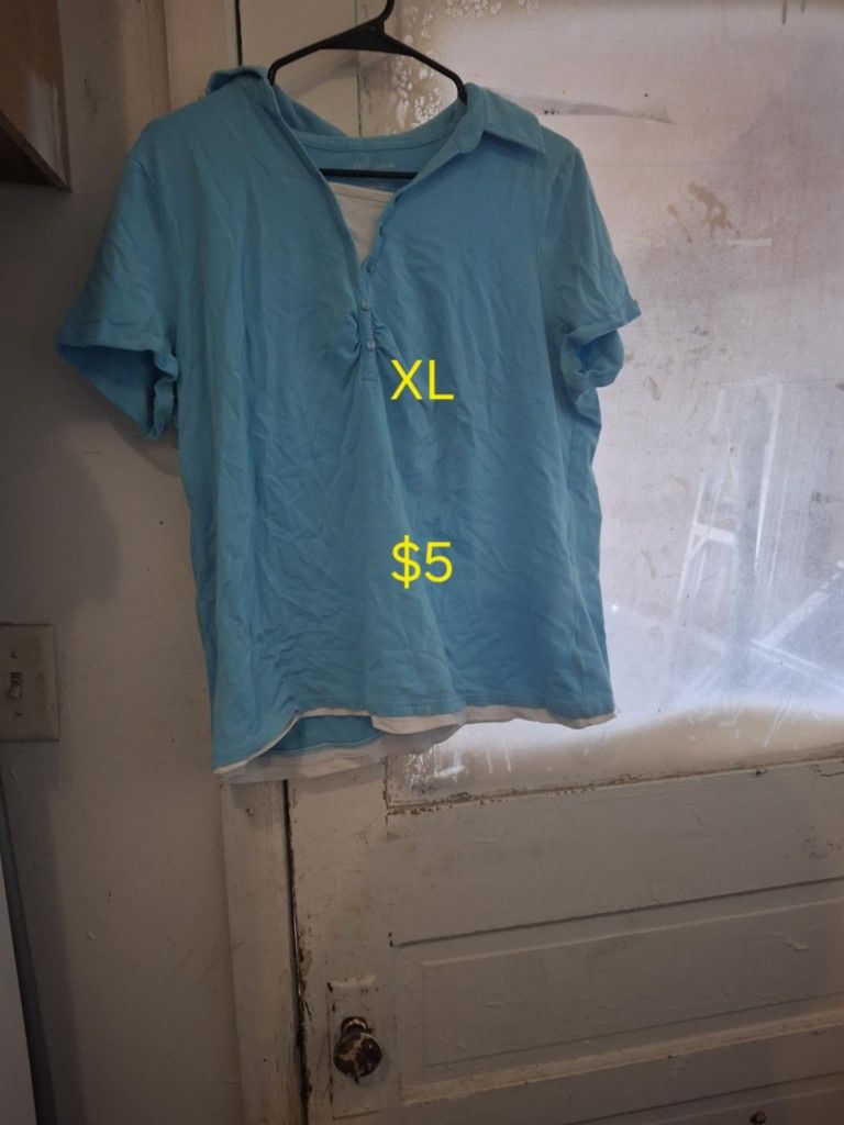 Xl Blue Shirt