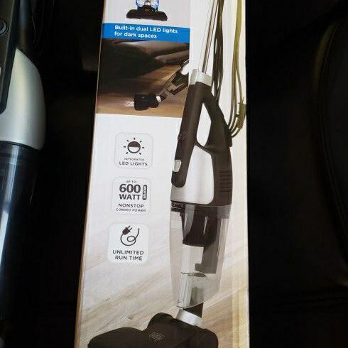Black+Decker 3-In-1 Upright Stick And Handheld Vacuum Cleaner for Sale in  Houston, TX - OfferUp
