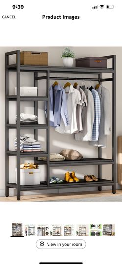 Heavy duty Metal Clothing Rack