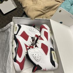 Jordan Carmine 6’s 