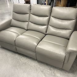 Free Delivery* Gray Recliner Couch