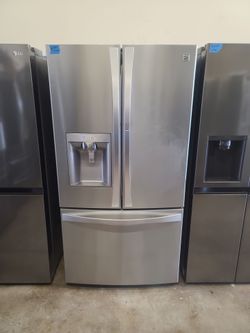 KENMORE ELITE STAINLESS STEEL FRENCH DOORS REFRIGERATOR
