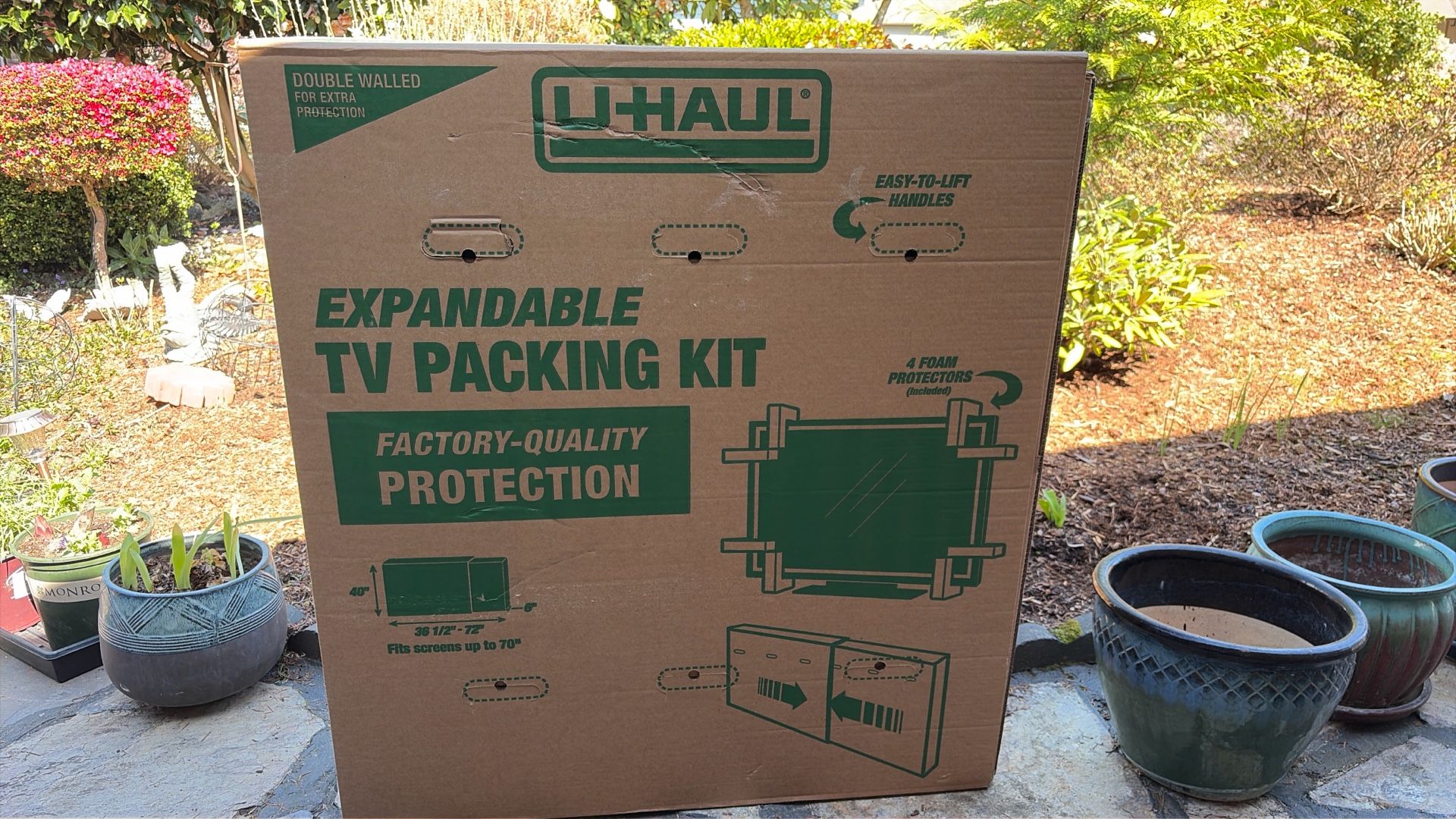 TV Moving Box