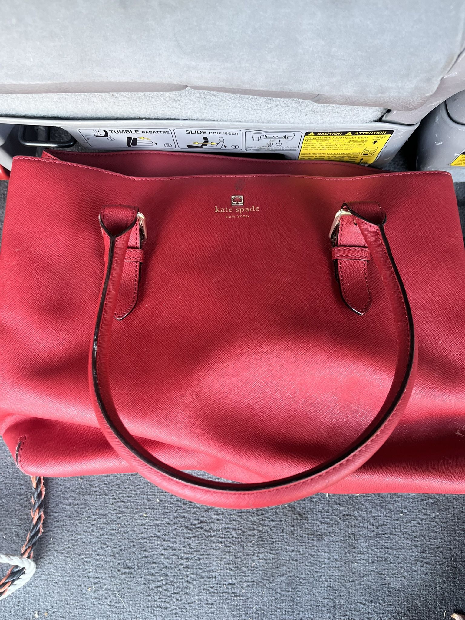Red Kate Spade Bag