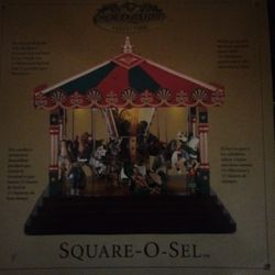 Vintage  Mr. Christmas  Musical Square-,O-Sel 