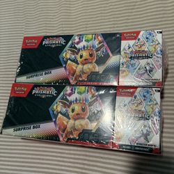 Pokemon Prismatic Evolutions Bundle 