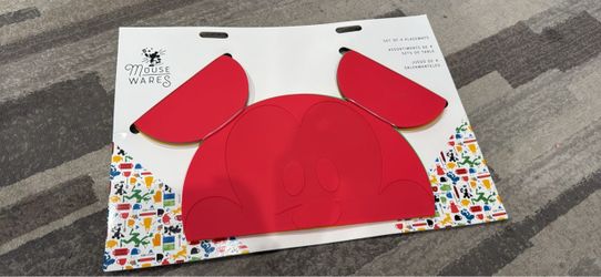 NEW: 4 Mickey Mouse Placemats