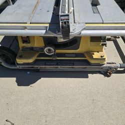 Ridgid Table Saw