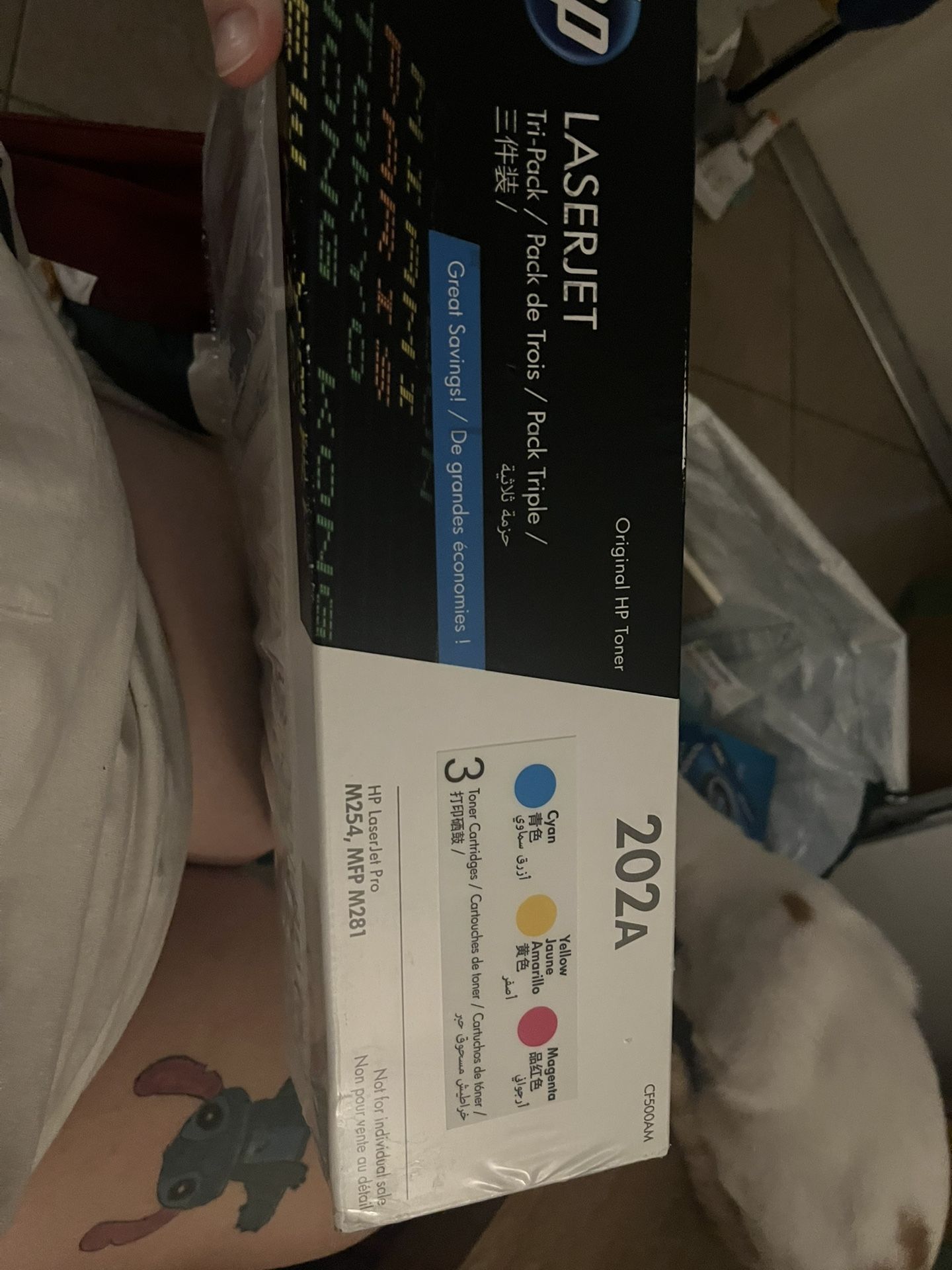 HP Tri-Pack Toner